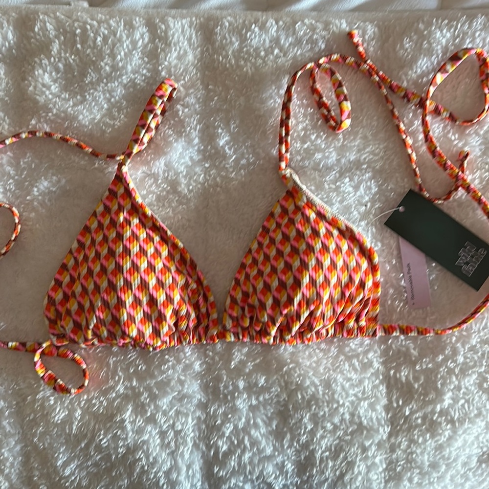NWT wild fable bikini top